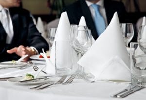 business lunch meeting